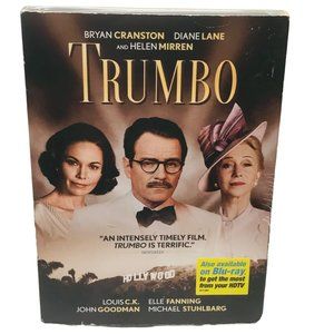 Trumbo DVD 2015 Brian Cranston Diane Lane Helen Mirren New In Package